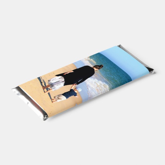 Custom Photo Hershey Bar Favors Your Own Design (Angled)