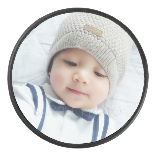 Custom Photo Hockey Puck (Front)