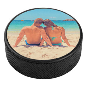 Custom Photo Hockey Puck Gift Design Your Own