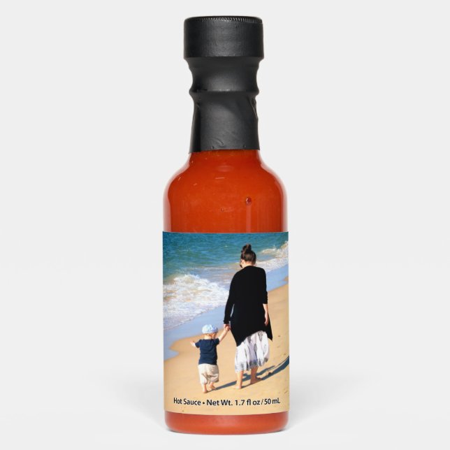 Custom Photo Hot Sauces Gift with Your Photos (Front)