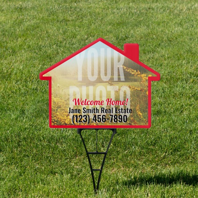 Custom Photo House Sign (Insitu)