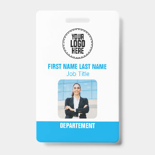 Custom Photo ID Personalized Name Tag For Business Badge