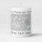Custom photo image candle with personalized text