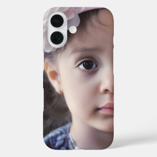 Custom Photo Image iPhone 16 Case