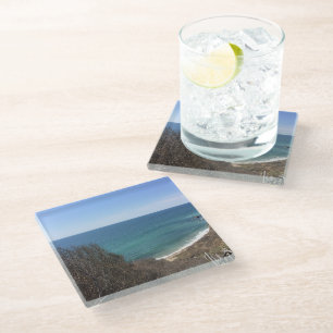 Custom photo image picture glass coaster