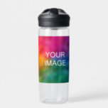 Custom Photo Image Picture Or Logo Clean Template Water Bottle