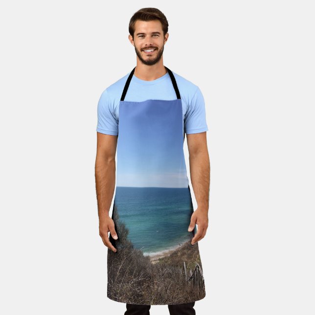 Custom photo image picture personalized apron (Worn)