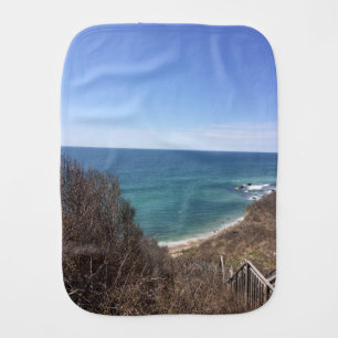 Custom photo image picture personalized baby burp cloth