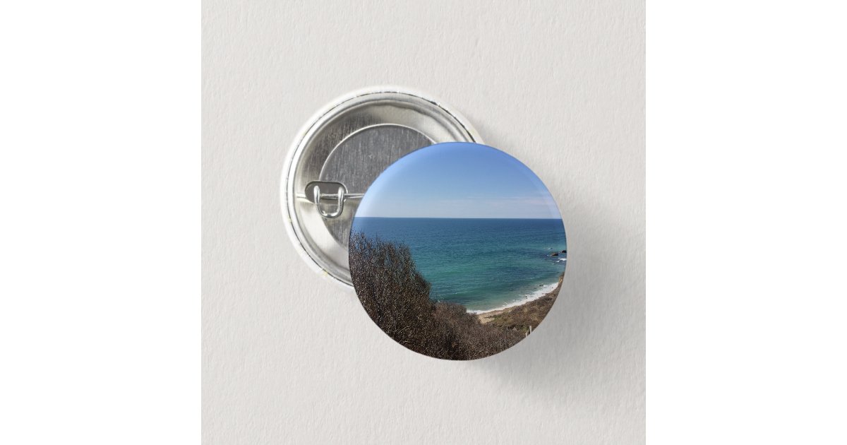 Custom photo image picture personalized button | Zazzle