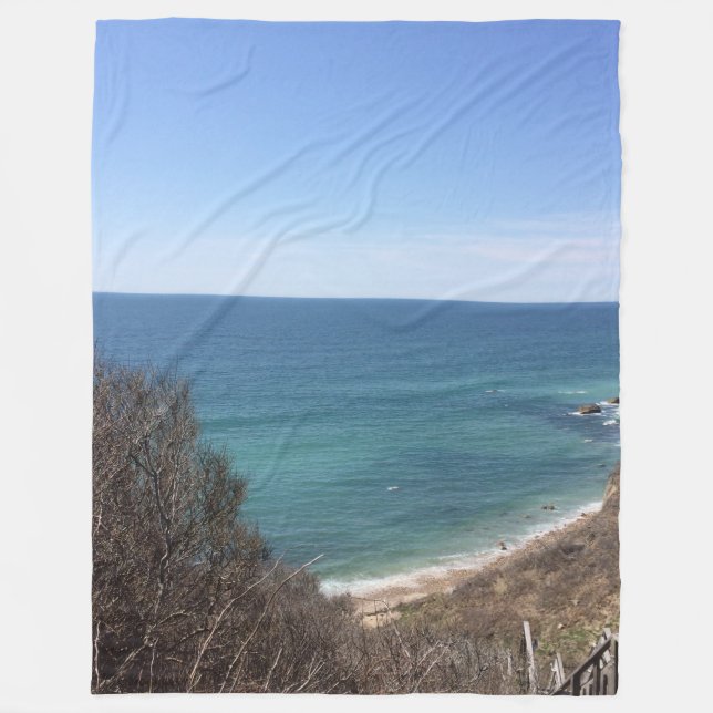 Custom photo image picture personalized fleece blanket (Front)