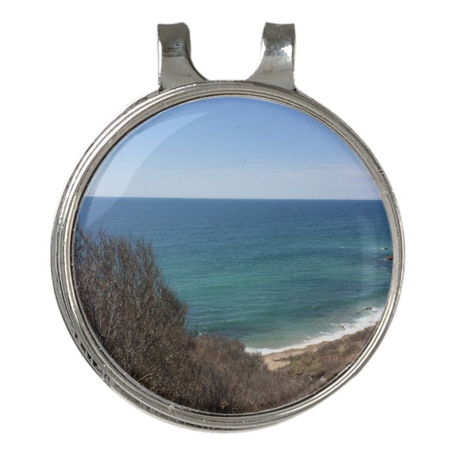 Custom photo image picture personalized golf hat clip (Front)