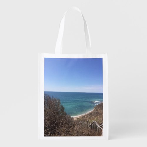 Custom photo image picture personalized grocery bag