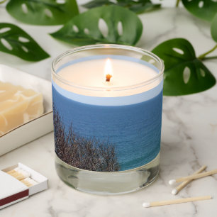 Custom photo image picture personalized scented candle