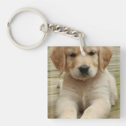 Custom photo image picture two photo Double sided Keychain