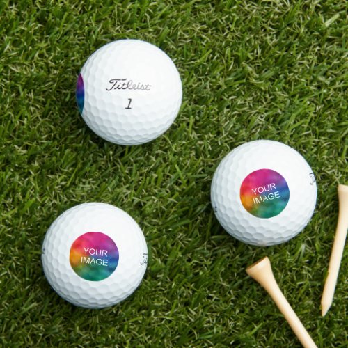 Custom Photo Image Titleist 2023 Pro V1 12 Pack Golf Balls
