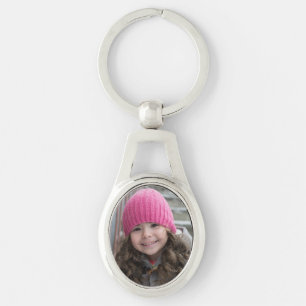 Custom Photo Inflation Busting Gift for Grandma Keychain