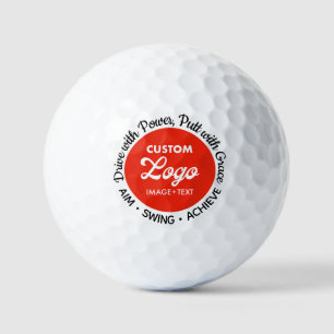 Custom Photo Inspirational Motivational Golf Balls