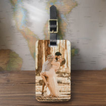 Custom Photo Instagram Luggage Tag