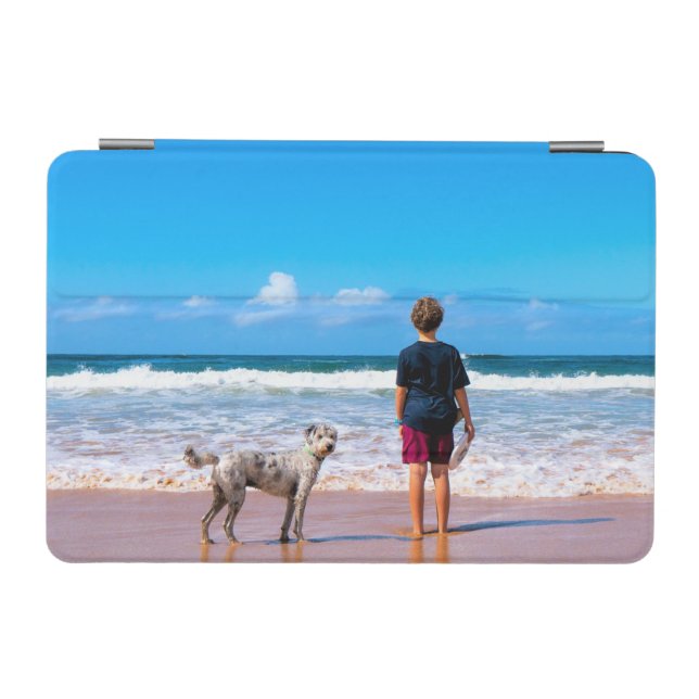 Custom Photo iPad Air Cover with Your Pet Photos (Horizontal)