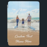 Custom Photo iPad Air Cover Your Photos and Text<br><div class="desc">Custom Photo and Text iPad Covers - Unique Your Own Design -  Personalized Family / Friends or Personal iPad Cases Gift - Add Your Text and Photo - Resize and move elements with Customization tool ! Choose font / size / color ! Good Luck - Be Happy :)</div>