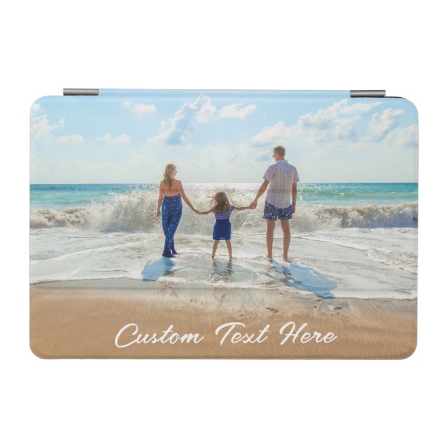 Custom Photo iPad Air Cover Your Photos and Text (Horizontal)