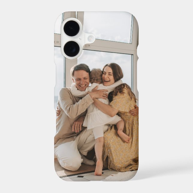 Custom photo iPhone case (Back)