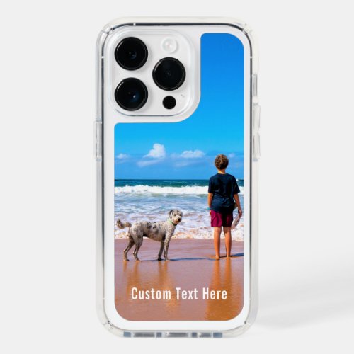 Custom Photo iPhone Case with Your Photos and Text