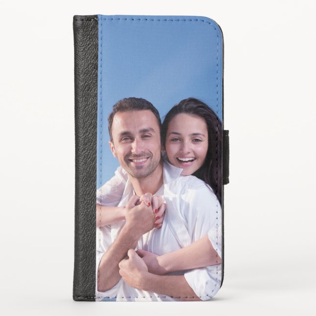 Custom Photo iPhone Wallet Case (Front)