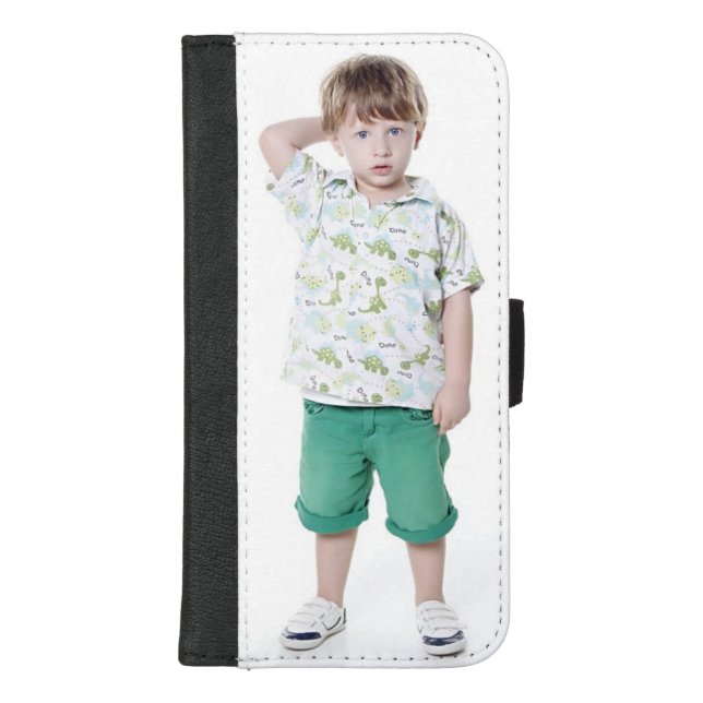 Custom Photo iPhone Wallet Case (Front)