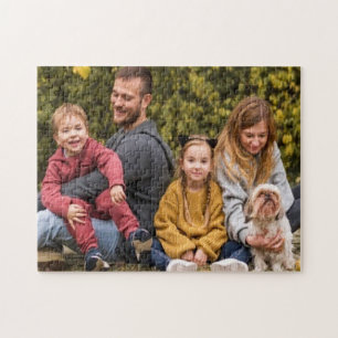 Custom photo jigsaw puzzle