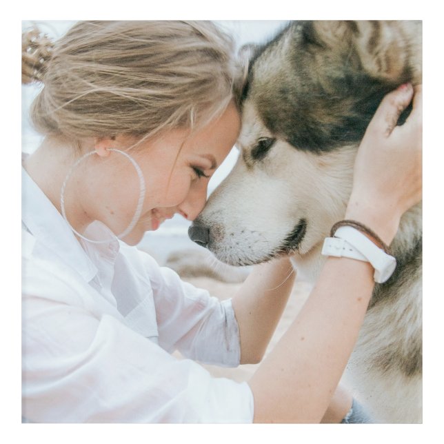 Custom Photo Keepsake Acrylic Print (Front)