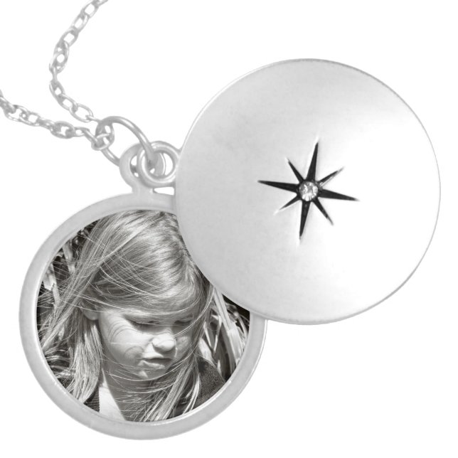Custom Photo Keepsake Necklace (Front)