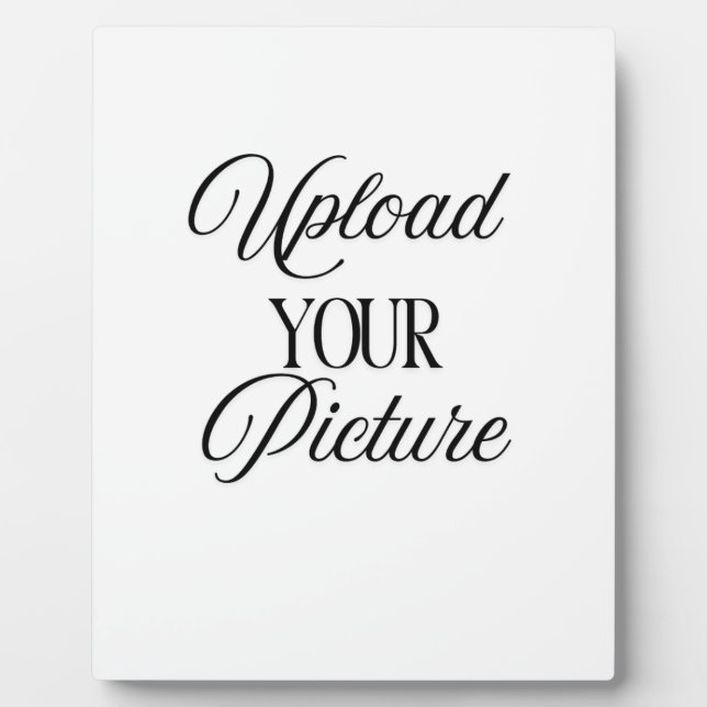 Custom Photo Keepsake Plaque (Front)