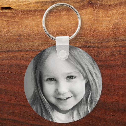 Custom photo keychain Zazzle