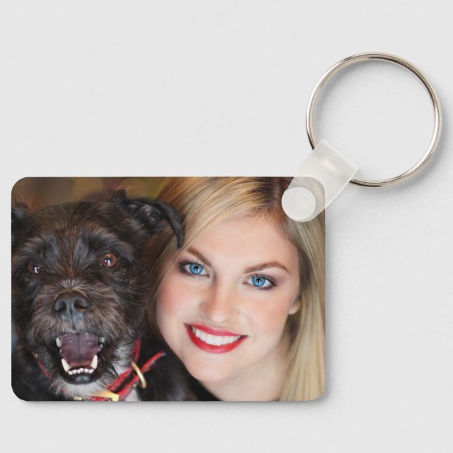 Custom Photo  Keychain (Front)