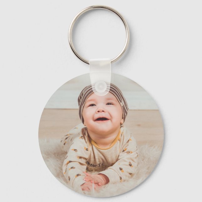 Custom Photo  Keychain (Front)