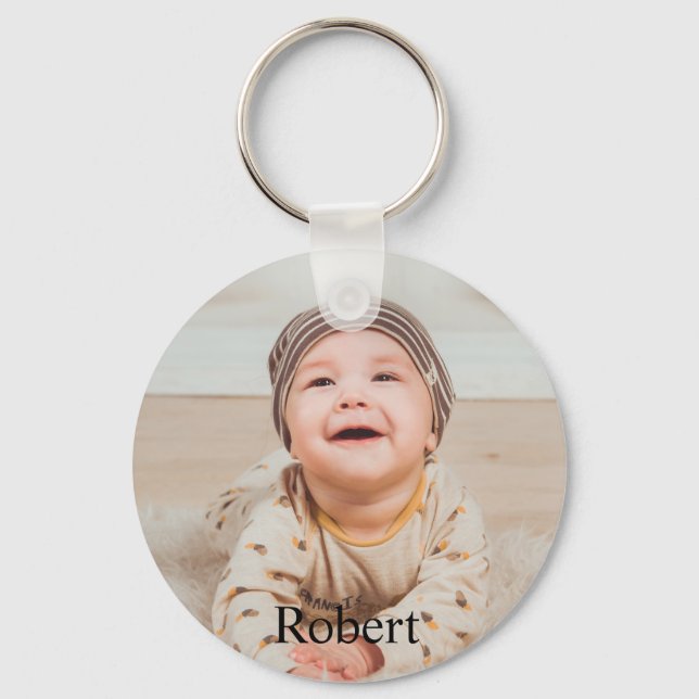 Custom Photo Keychain (Front)