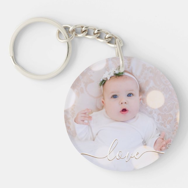 Custom Photo Keychain (Front)