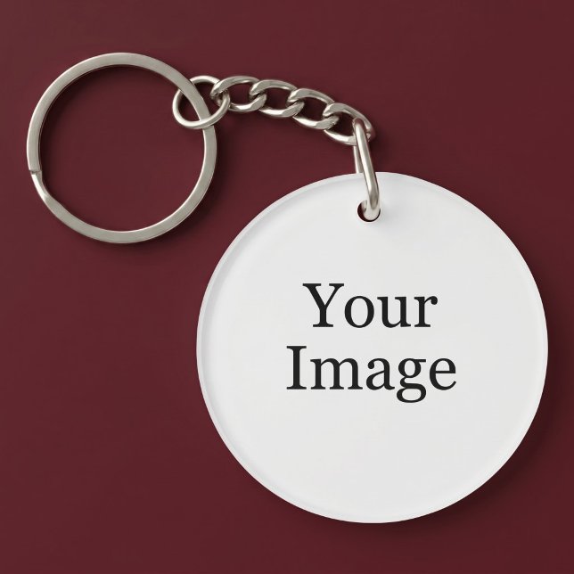Custom Photo Keychain (Creator Uploaded)