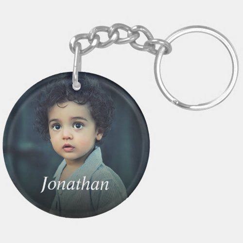 Custom Photo Keychain - Create your own personalized round keychain with your custom image. Add your favorite photo, design or artwork to create something really unique. To edit this design template, just upload your own image as shown above. Click 'Customize It' button to add text, customize fonts and colors.
Treat yourself or make the perfect gift for family, friends, parents and grandparents!