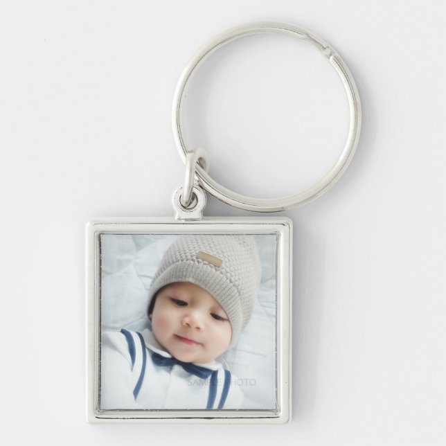 Custom Photo Keychain (Front)