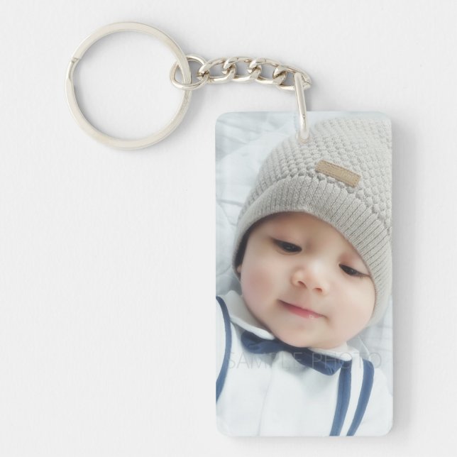 Custom Photo Keychain (Front)