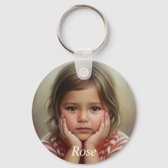Custom photo keychain  (Front)