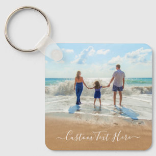 Custom Photo Keychain Gift Your Photos and Text