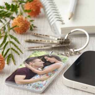 Custom Photo Keychain, Personalized Keychain, Cust Keychain