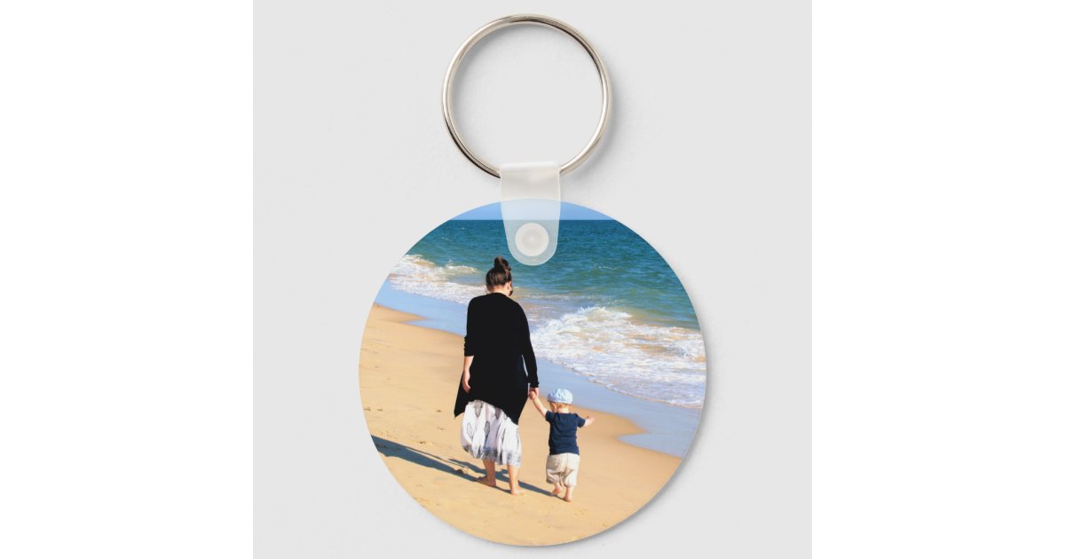 Custom Photo Keychain with Your Favorite Photos | Zazzle