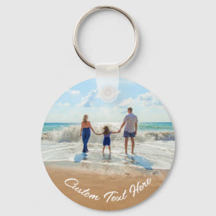 Custom Photo Keychain Your Family Photos Gift