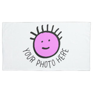 Custom Photo KING SIZE PILLOWCASE Template