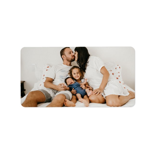 Custom Photo Label (Front)