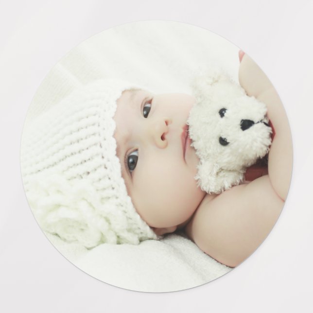 Custom Photo Labels (Design 1)